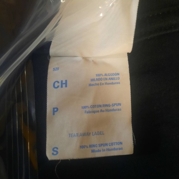 Port & Co Ringspun NYPD 98th Precinct Brooklyn NY Black Logo print t-shirt Small - Picture 4 of 4